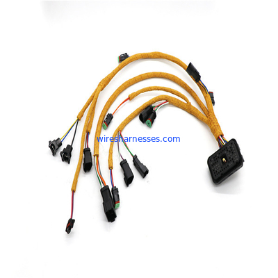 1538920 Enjektör 1957336 CAT Ekskavatör E325C için Motor Kablo Demeti
