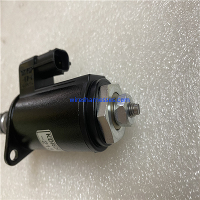 YN35V00049F1 SK200-8 Ekskavatör Solenoid Valfı 30C50-213 Gaz Kelebeği Solenoid Valfı