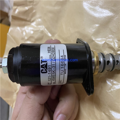 CAT Ekskavatör 121-1491 için KWE5K-31 / G24DB30 Hidrolik Solenoid Valf
